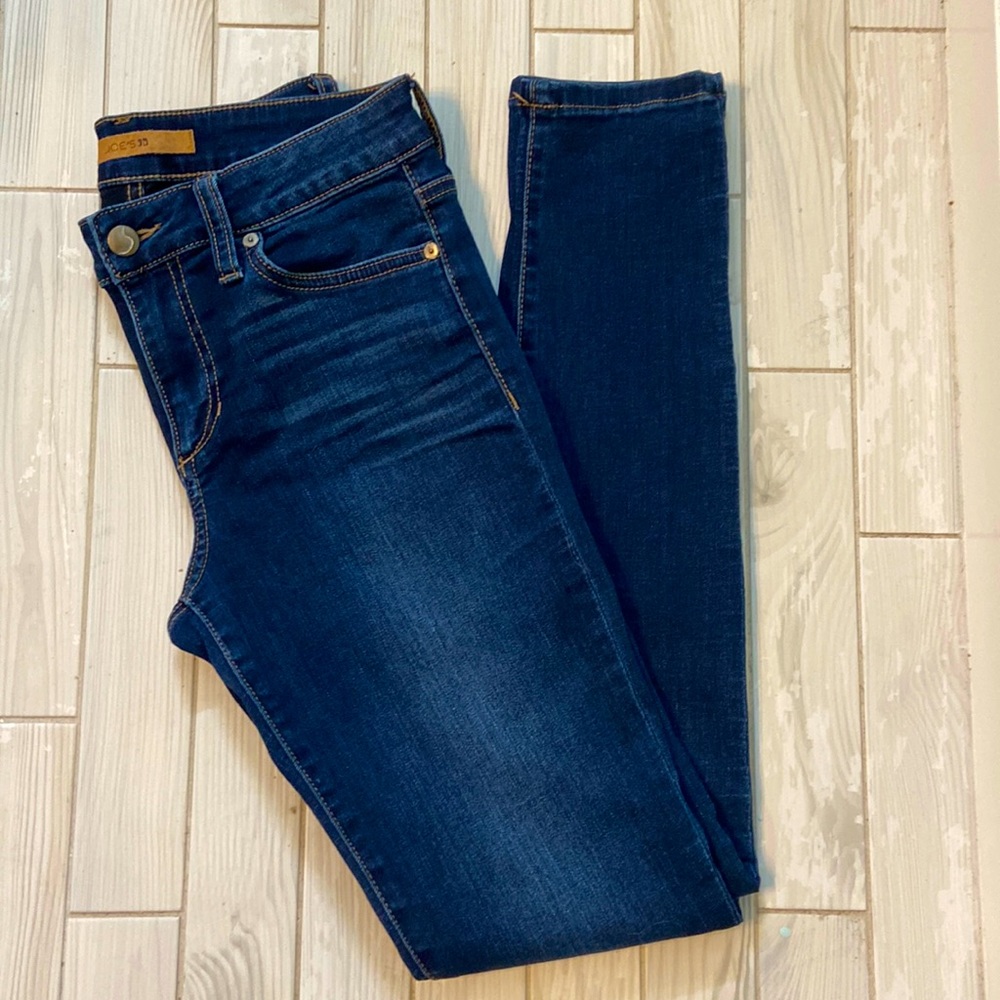 Joes Jeans The Honey Curvy High Rise Skinny Jeans medium to dark wash. S…